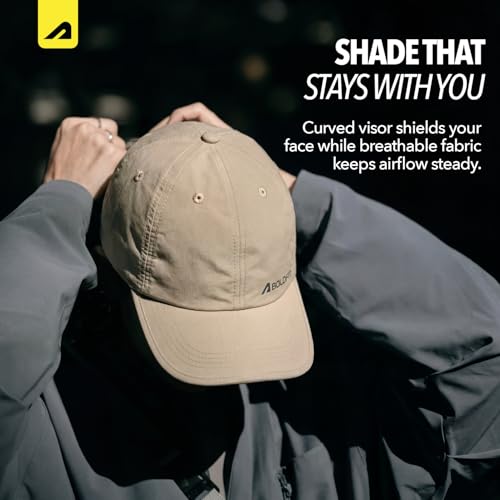 Image of Boldfit Sports Cap for Men & Women, Lightweight Quick Dry Foldable Baseball Cap with Adjustable Strap, Breathable Sun Protection Hat for Running, Gym, Cricket, Travel & Outdoor Activities