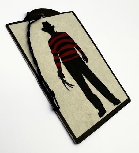 Image of Elektroplate Officially Licensed Freddy Krueger Nightmare on Elm Street Automotive Air Fresheners for Vehicles | Midnight Chiller Scent (12-Pack) | Made in the USA