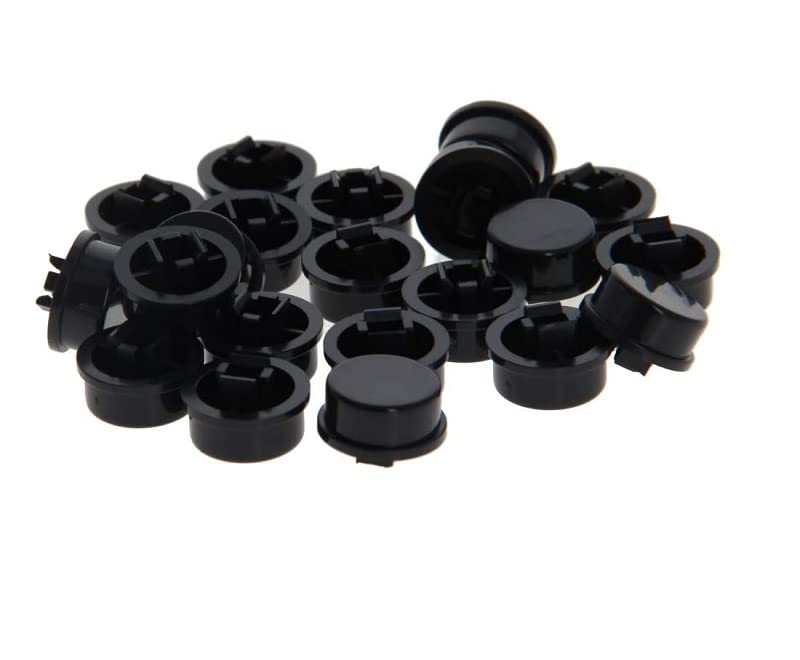 12x12x7.3 mm Round Cap for Square Tactile Switch – Black - Pack of 5 (B09RQZ6M7L) Amazon Price History, Amazon Price Tracker