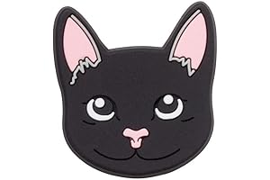 Show Off Your Inner Feline with Our Black Cat Croc Charms