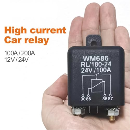 Relé de arranque 100A 24V para solucionar problemas de encendido 2