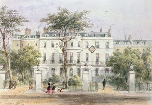 Tableau Impressions d'art Mural Façade Ouest Sir Robert Peel par Hosmer Shepherd 60x90cm