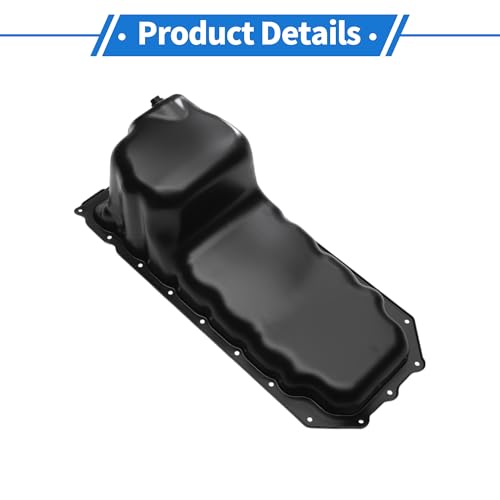 Cárter de aceite para Dodge Ram 1500 con junta contra fugas de transmisión 6