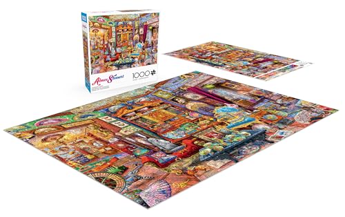 Rompecabezas Buffalo Games - Tienda de la Curiosidad de Aimee Stewart, 1000 piezas para adultos | Hecho en EE.UU., cartón reciclado, incluye póster, ideal para regalo y enmarcar miniatura 4