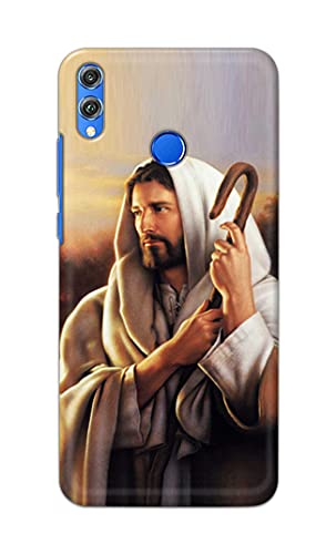 Image of PRINTFIDAA Catholic Image of Jesus Christ from Slovakia Hard Back Cover for Honor 8X, JSN-L11, JSN-L21, JSN-L22, JSN-L23 Back Cover -(P6) KAT1003