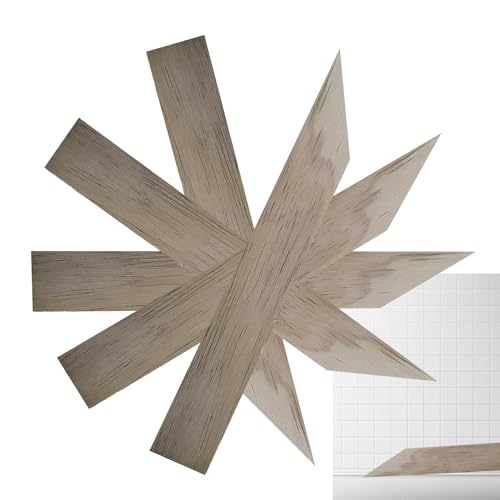 Herramientas de sellado de acabado: herramienta de unión de madera y aplicador de nivelación con mango ergonómico para proyectos de ventanas en el hogar, renovación de baño