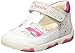 Geox B New Balu' Girl A, Zapatos Primeros Pasos Bebé-Niñas, Blanco (White/Multicolor), 24 EU