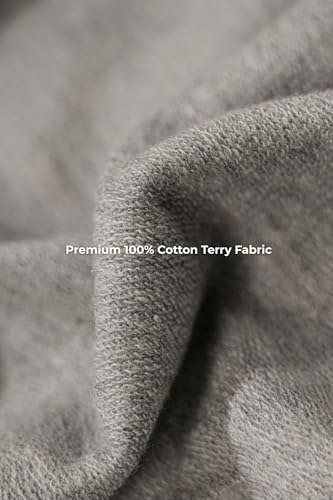 Image of TheCottonStrand Oversized Cotton Joggers | Premium 100% Cotton Baggy Streetwear Sweatpants | Relaxed Fit Track Pants for Men & Women