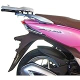 Para Honda SH Mode 125 2014 Shad H0SM13ST Soporte de Baúl para Honda SH-Mode 125, Negro
