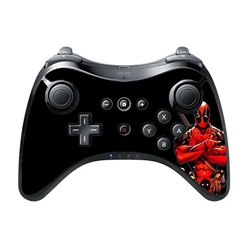 Comic Book Hero Vinyl Decal Sticker Skin by Compass Litho for Wii U Pro Controller