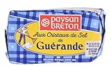 PAYSAN BRETON Beurre moulé aux cristaux de sel de Guerande 250g