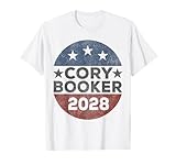 Cory 2028, Retro Cory Booker For President 2028 T-Shirt