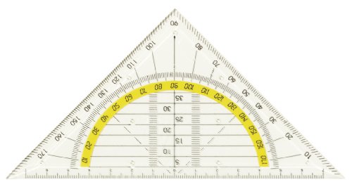 Preisvergleich Produktbild 10x Geo-Dreieck Geometriedreieck