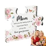 Fascino unico: stupisci tua mamma, matrigna o suocera con un regalo moderno e caloroso, per compleanni, pensionamento, festa della mamma, Ringraziamento e Natale. Il colore chiaro e la contemporanea lo rendono un'aggiunta squisita a qualsiasi casa.