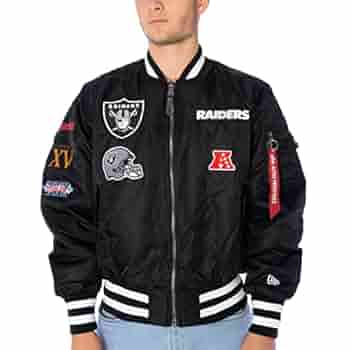 New Era NFL Las Vegas Raiders MA-1M męska kurtka bomberka