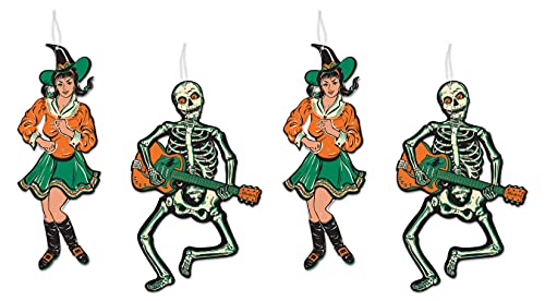 Beistle Vintage Halloween GoGo Dancers Photo Prop, 14