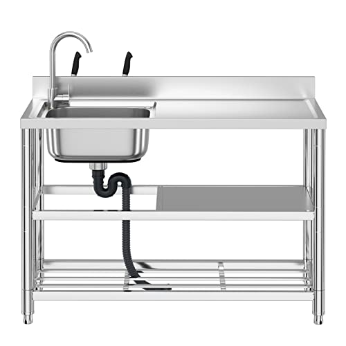 Lavello in Acciaio Inox Professionale 1 Vasca