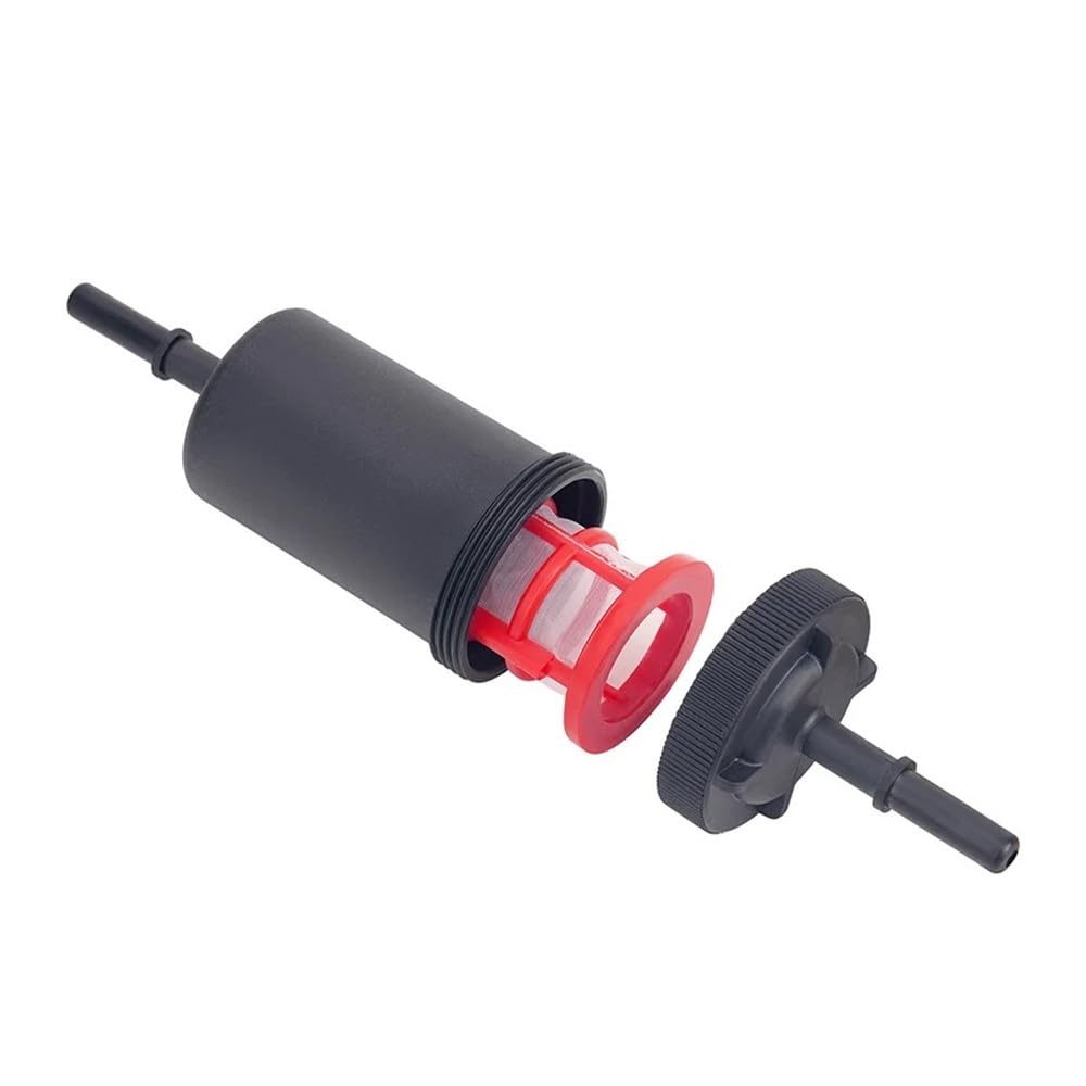 Filtro de combustible de gasolina con codo en línea desmontable de 6 mm, 8 mm y 10 mm, kit de limpieza lavable for motocicletas, ATV, scooters y motos de cross.(A (6mm))