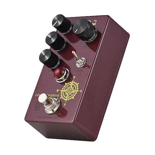 Jemora Overdrive Pédale d’effet Guitare 4 Commutateur de Mode et Commandes de Volume/Tone/Drive Processeur d’Effet Compact Portable Digital Overdrive Guitar Effect Processor pour Guitare - Les Beatles, Paul McCartney, John Lennon, RIngo Starr, George Harrison Jemora Overdrive Pédale d'effet Guitare 4 Commutateur de Mode et Commandes de Volume/Tone/Drive Processeur d'Effet Compact Portable Digital Overdrive Guitar Effect Processor pour Guitare
