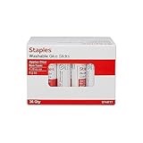 Staples Washable Glue Sticks, 0.28 oz., 108/Carton (ST44777VS)