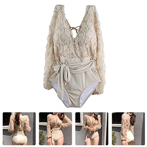 BESPORTBLE Traje de banho peça única roupa de banho sexy para mulheres