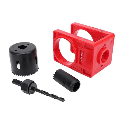 Kit de instalación de cerraduras para puerta con plantilla ajustable miniatura 6