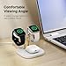 Dual Watch Charger with Fast Charging for Apple Watch, SwanScout 704A, 3-in-1 Wireless Charging Station Stand for Apple Watch Ultra 2/10/9/8/SE, Wireless Charger Dock for AirPods Pro 2/3/2