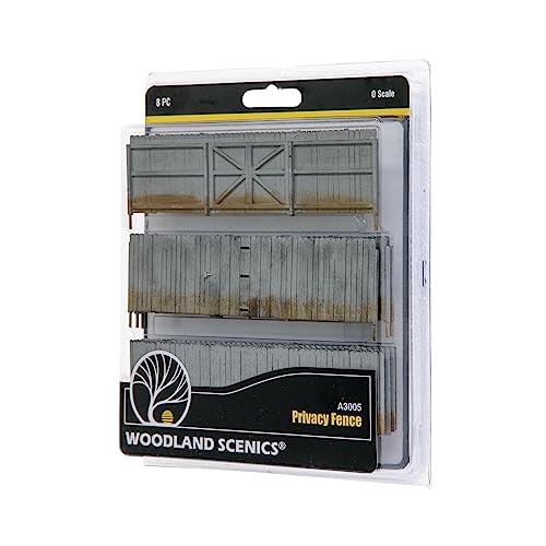 Woodland Scenics A3005 Spur O 1:45 Sichtschutzzaun Bretterzaun Lattenzaun Gartenzaun Absperrung Fabrikgelände