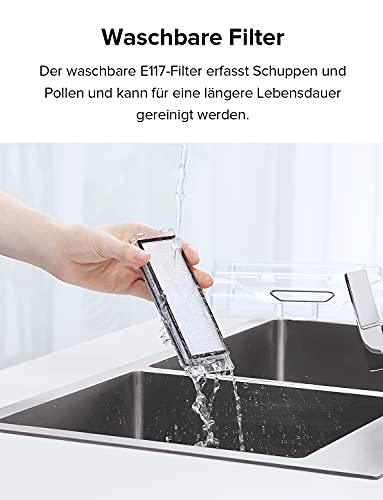 roborock E5 - Robot de Limpieza y succión con Mando a Distancia y Control por Voz, Color Blanco