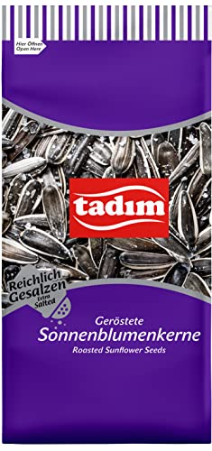 TADIM Sonnenblumenkerne 150 gr. geröstet und reichlich gesalzen (12 Packungen im Karton)