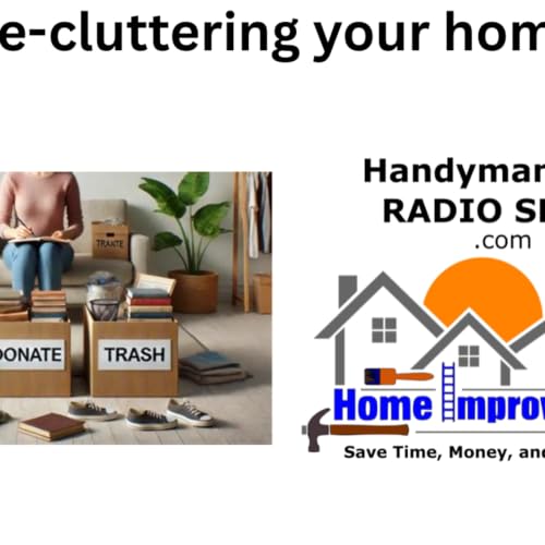 We're Back and Talking about De-cluttering your home