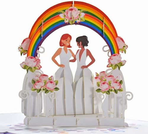 CUTPOPUP LGBT Couple Card, 3D Anniversary Card Pop Up (LGBT Gay Heart Tree) UK