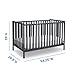 Delta Children Heartland 4-in-1 Convertible Crib - Greenguard Gold Certified, Charcoal Grey