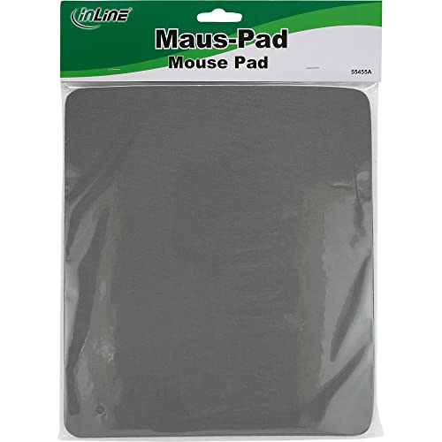 21665 Tappetino per Mouse Ottici, Superfice in Tessuto, 250 x 220 x 6 mm, Nero - Mousepad - Immagine 2