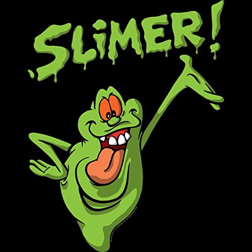 The Real Ghostbusters Animated Tv Series Green Slimer Youth Big Boys T-Shirt Tee #TOP1