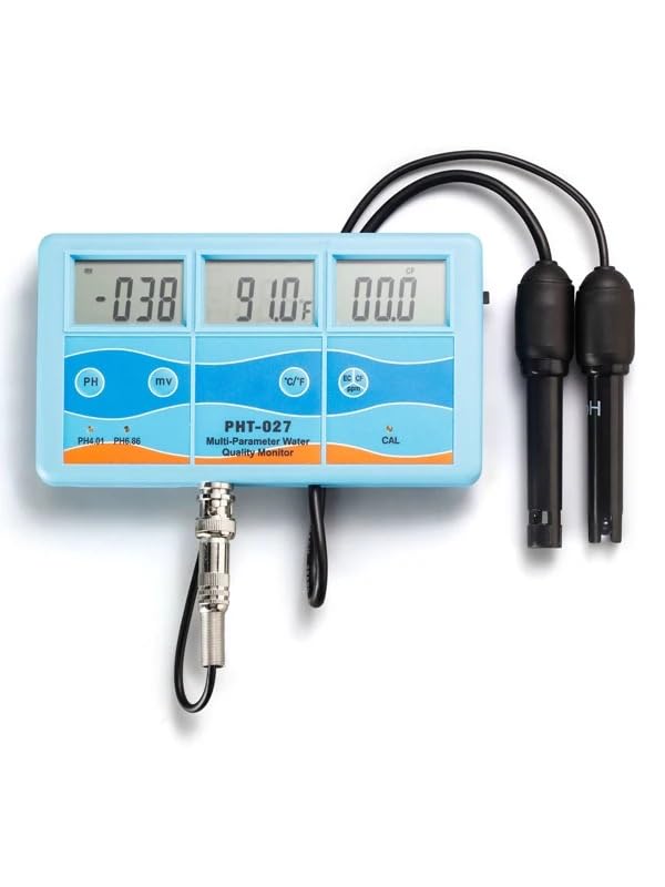 Meter Tester Analyzer, 6-in-1 Multi-Function Water Quality Testing, Conductivity Temprature