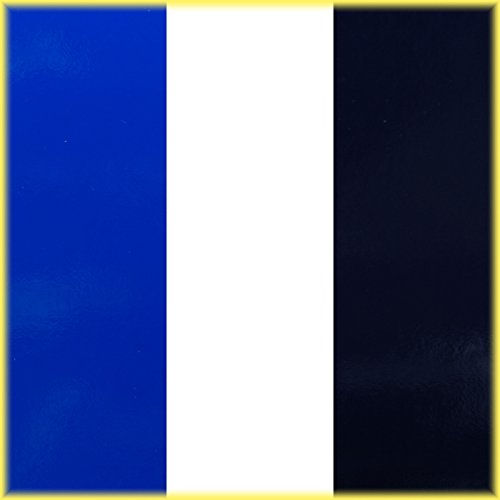 Universal Duo-Tone 0204218 - Auto Customizing 2 Color Dual Pinstripe - 4/16" X 150' (1/8” Stripe, 1/16" Gap, Then 1/16” Stripe) - 218- Dark Blue/Blue #TOP6