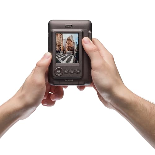 Image of Fujifilm INSTAX Mini LIPLAY Hybrid Instant Camera - Deep Bronze
