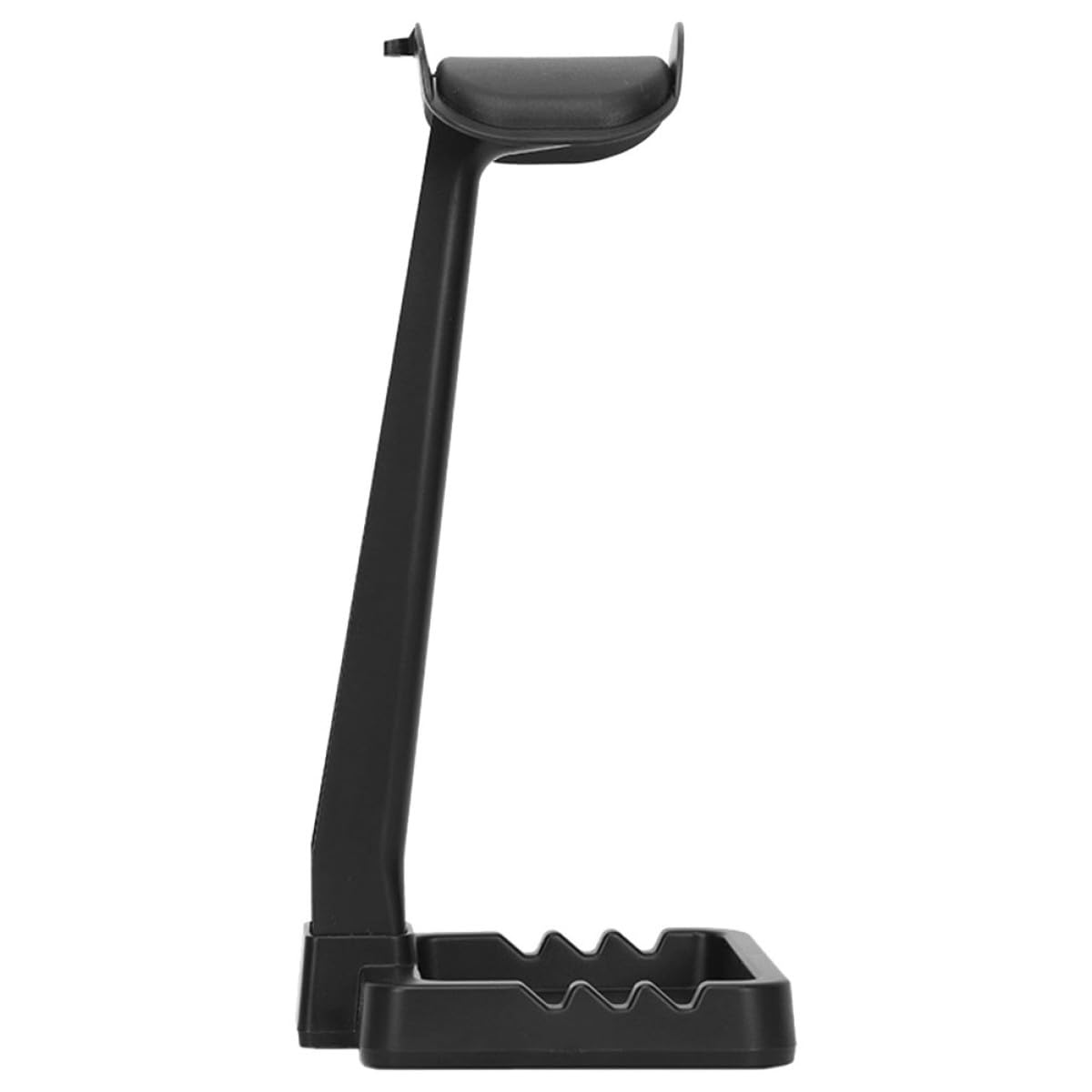 Supporto per Cuffie da Tavolo Nero, Rack per Computer | Abs e Tpu, Struttura Robusta da 3kg, per Scrivania e Postazione Computer