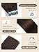 YILITE Tape in Human Hair Extensions 16 inches 20pcs 40g Silky Straight Tape in Hair Extensions Remy Human Hair #2 Dark Brown Hair Extensions(16 inch #2)