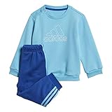 Marke: Adidas adidas Kinder I Mh Log Jog FL Sportanzug, Brcyan/White, 104
