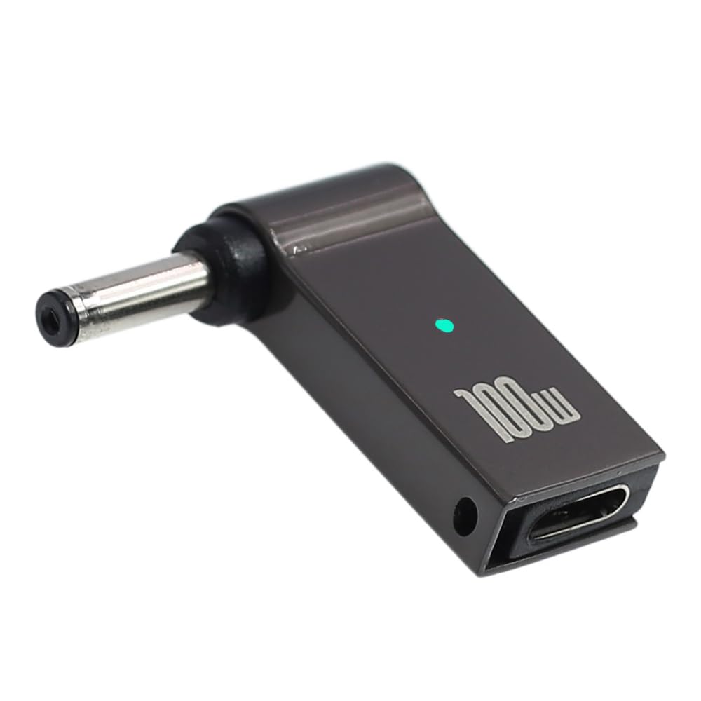 USB C to Laptop Charger Converter, Type C to DC Plug, 100W PD, Charging Connector for Laptop 18-20V(4.0 x 1.35mm asus)