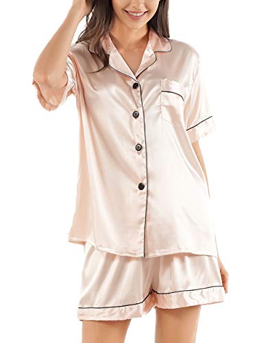satin pj set