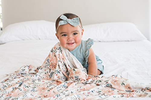 Copper Pearl Large Premium Knit Baby Swaddle Receiving Blanket | Copper Pearl Large Premium Knit Baby Swaddle Receiving Blanket - Image 9