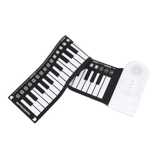 Clavier piano pliable en silicone avec touches de synthétiseur portable