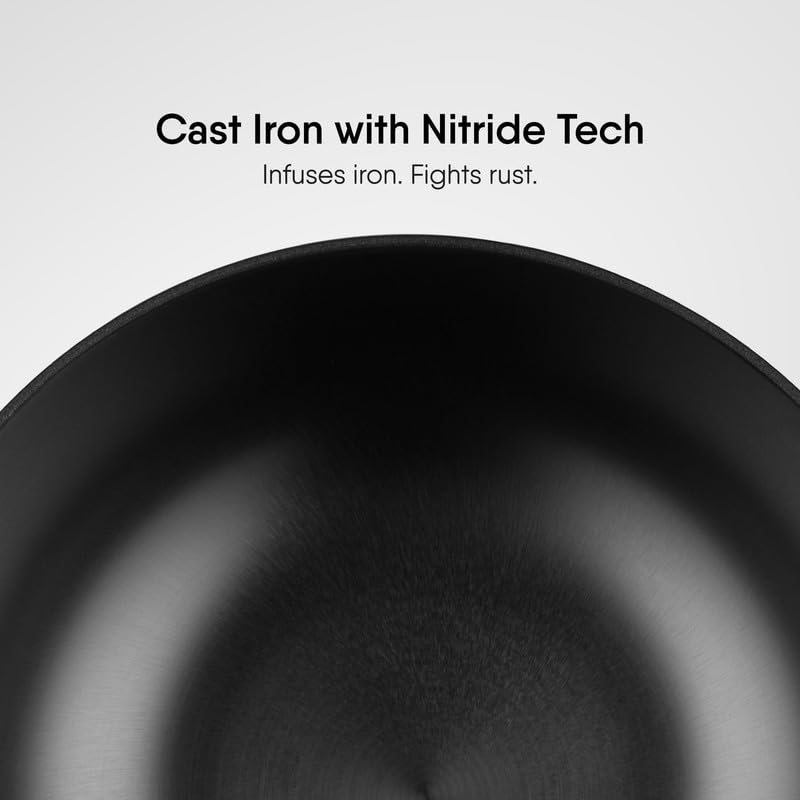 Poêle en fonte d'exception stahl Blacksmith Plus 7420 pour cuisson induction