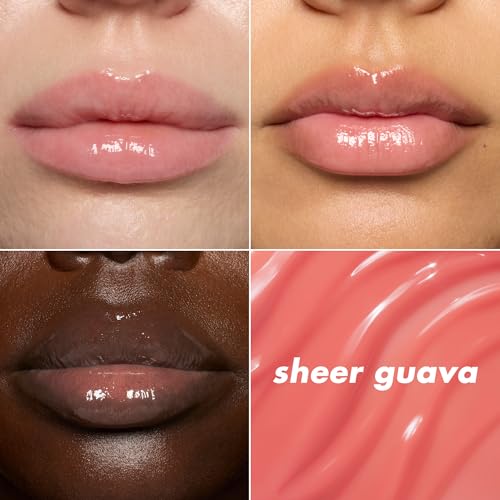 Image of e.l.f. SKIN Thirst Burst Lip Treatment, Sheer Guava | Hydrating Lip Balm Moisturizer for Plumping & Relieving Dry Lips, Vegan & Cruelty-Free, Guava