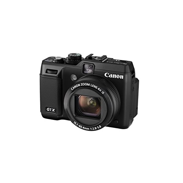 Canon PowerShot G1 X Digitalkamera (14,3 MP, 4-Fach Opt. Zoom, 7,6cm (3 Zoll) Display, bildstabilisiert) schwarz