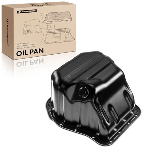 A-Premium Engine Oil Pan Sump with Drain Plug Compatible with Subaru Forester 1998/2004-2005, Legacy 1990-1993/1996-1999, Impreza 1998/2002-2005, Baja 2004-2006 & Saab 9-2X 2005, 2.0L 2.2L 2.5L Petrol