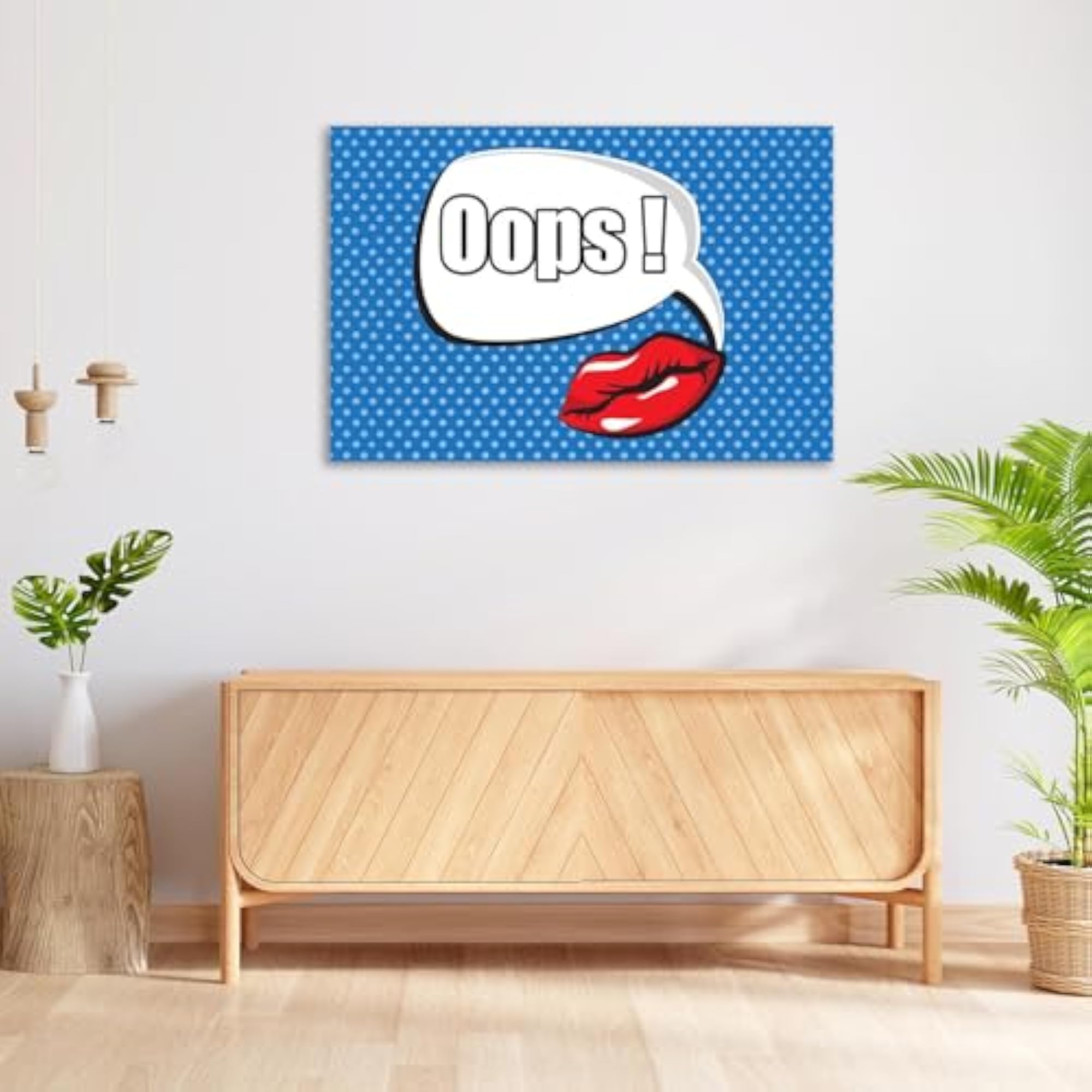 Comic Pop Art Peel & Stick Vinyl Wall Sticker